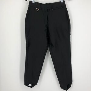 FERA SKIWEAR Vtg Black Stirrup Foot‎ Ski Pants